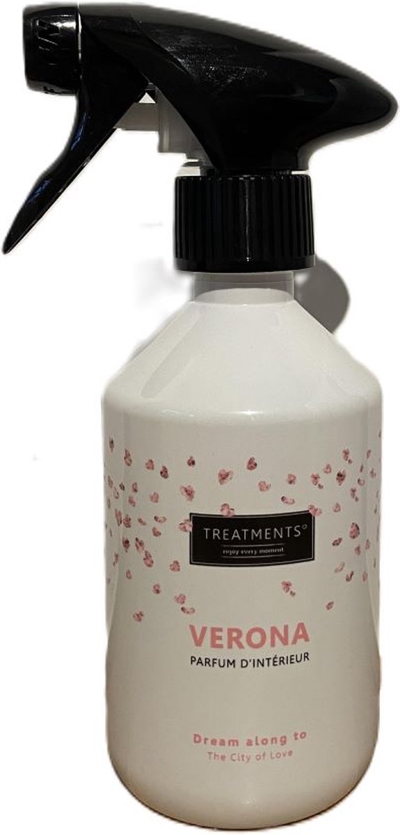 Goedkoopste Treatments® - Verona - Huisparfum - Interieur Parfum - Parfum d'Intérieur - 300 ML