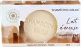 Ezelinnenmelk Shampoo Bar - 70 gram - normaal haar - gevoelige hoofdhuid - vrij van siliconen, parabenen en sulfaten