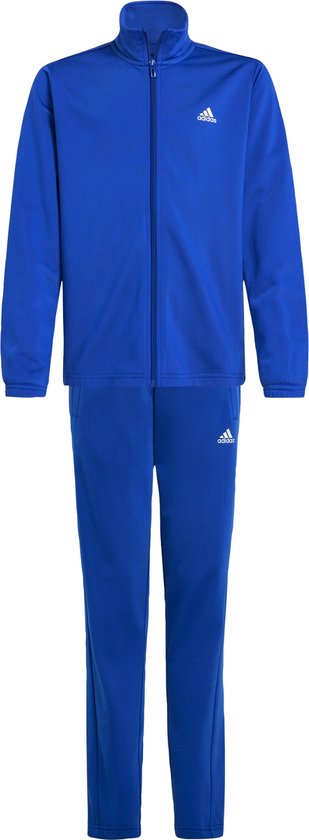 Foto: Adidas sportswear essentials big logo trainingspak kinderen blauw 140