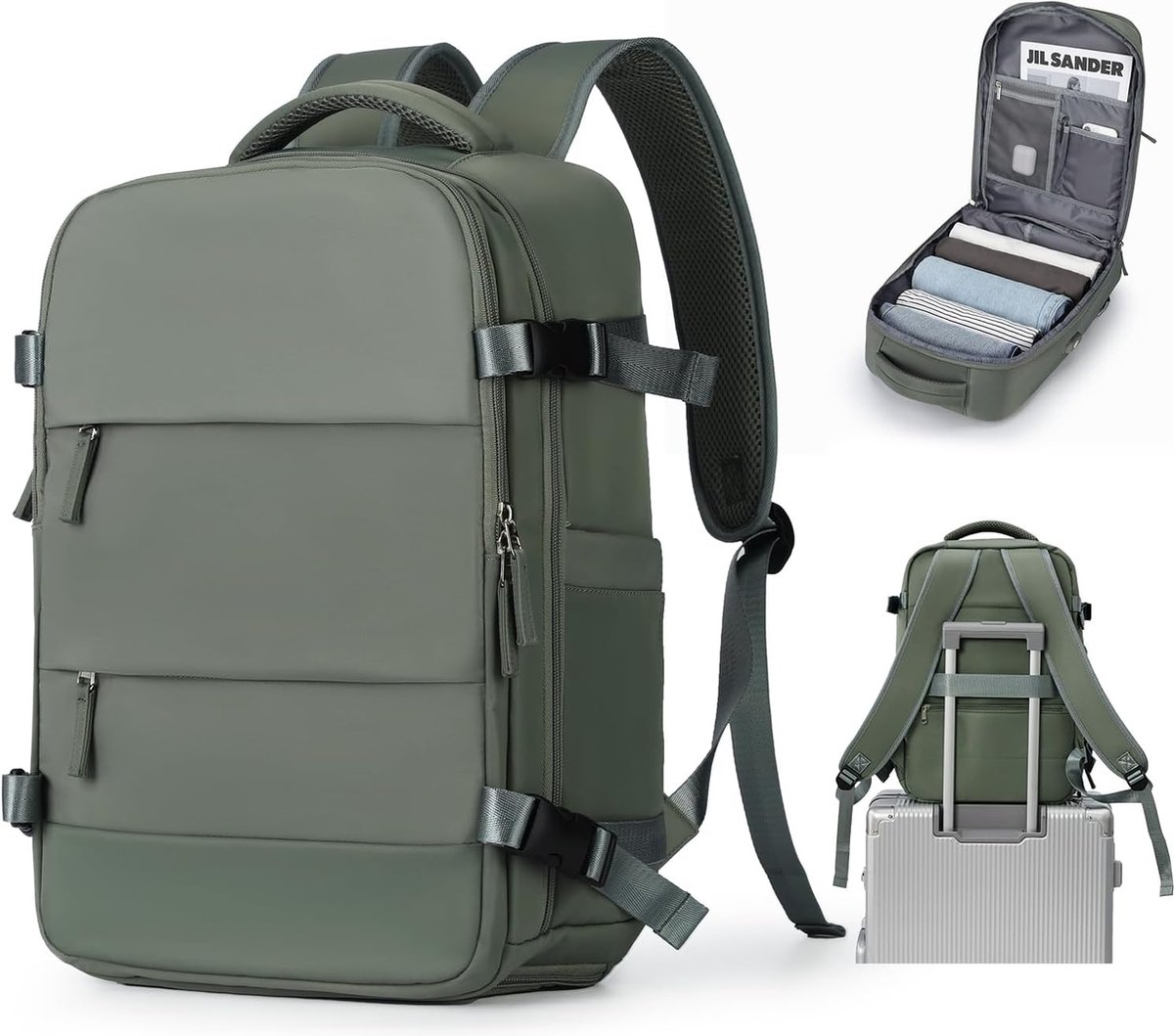Ryanair Handbagage 40x20x25 Handbagage, Rugzak, 40 X 20 X 25 Cm, Handbagage, Reisrugzak, Easyjet Onder De Zitting Eastpak Rugzak