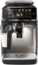 Philips 5400 Serie Volautomatische Espressomachine - LatteGo Melksysteem, Ingebouwde Molen, 12 Koffievariaties, Intuïtief Display, 4 Gebruikersprofielen, Chroom (EP5447/90)