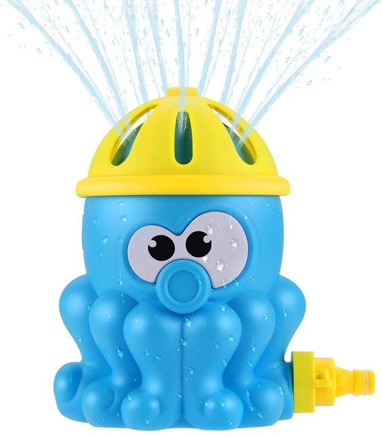 Sproeiende octopus – watersproeier voor kinderen