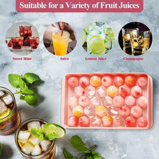 Bac A Glacons Forme De Rose En Silicone, Bac à Glaçons Aux Fruits