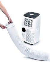 Portable Air Conditioner Exhaust Pants Cover/Wrap Insulated Universal Light Grey - De'Longhi DLSA003