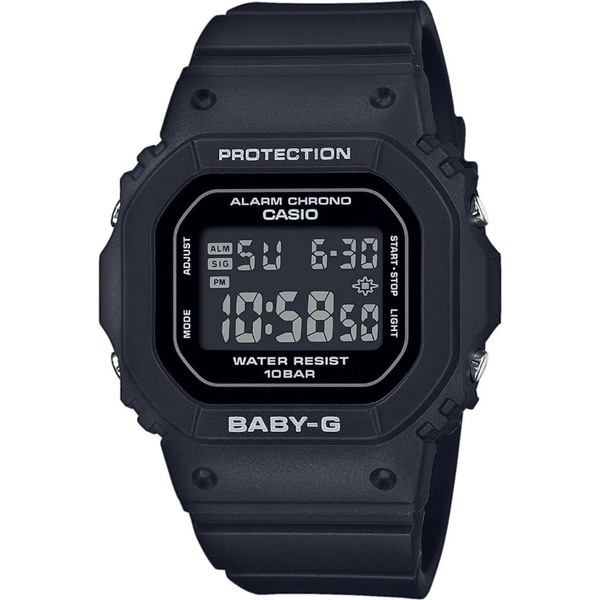 Casio Baby-G BGD-565U-1ER Horloge - Kunststof - Zwart - Ø 33.5 mm
