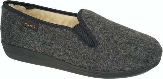 Fischer -Heren - grijs donker - pantoffels & slippers