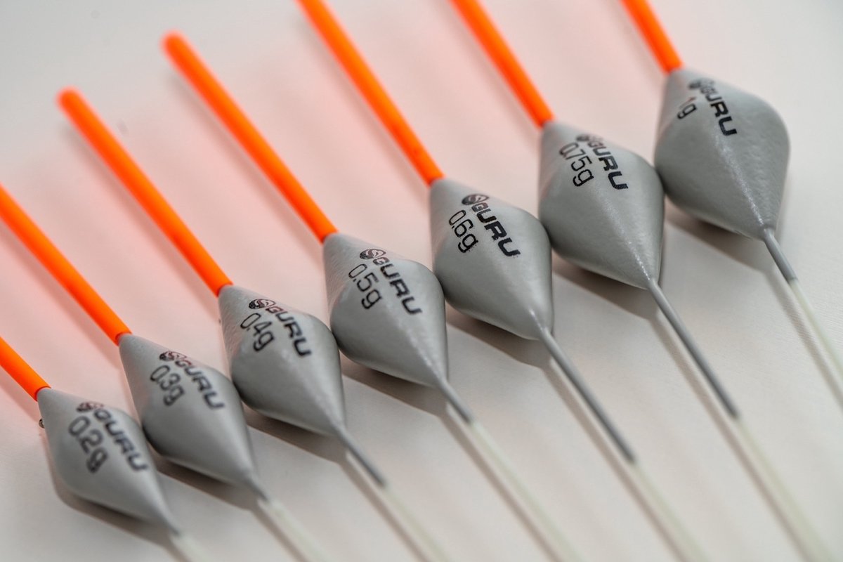 Guru Diamond Pole Floats - Dobber - 0.2g - Oranje