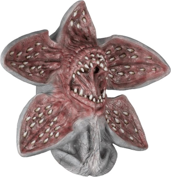 Partychimp Demogorgon Masker Stranger Things Halloween Volledig Hoofdmasker voor bij Halloween Kostuum Volwassenen Carnaval - Latex - One size
