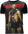 Zwart, Notorious Warrior - Digital T-shirt - Zwart