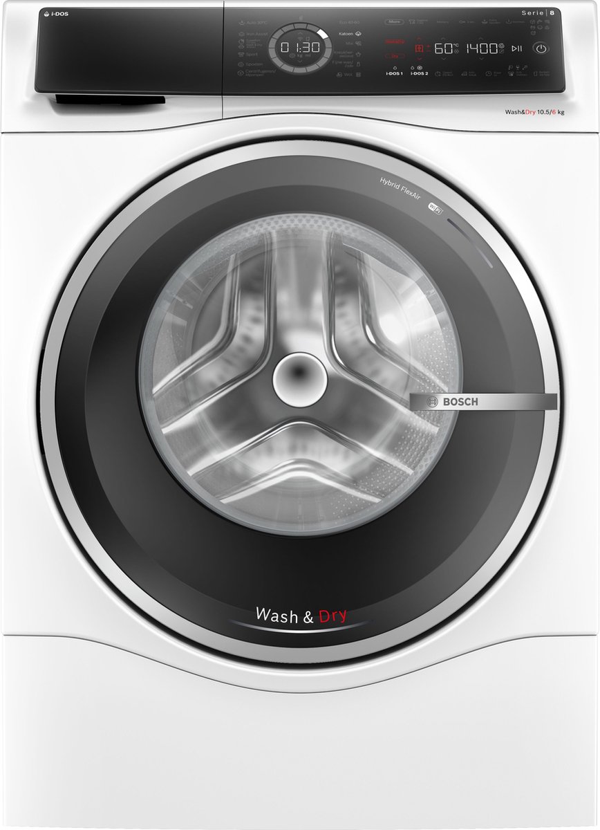Bosch WNC254A0NL - Serie 8 - Was-droogcombinatie - 10,5/6 kg