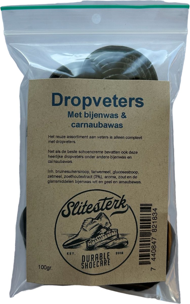 Veters van drop - dropveters - 100gr