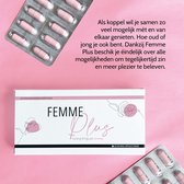 Femme Plus Erectiepillen voor vrouwen - 20 caps - Libidoverhogend - Lustopwekker - Viagra Kamagra - Menopauze - Stress - Erotiek - Anoniem Verpakt
