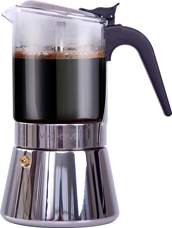 Espressomaker VeoHome 360ml RVS
