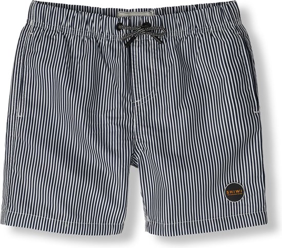 SHIWI boys swim shorts skinny stripe Zwembroek - dark navy - Maat 146/152