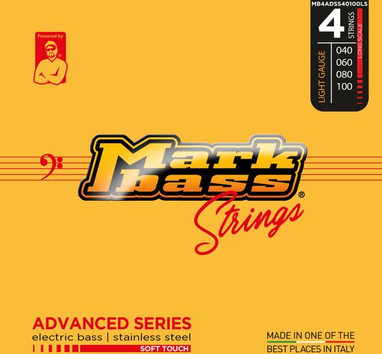 Markbass Advanced Series Strings 4s 40-100 - Snarenset voor 4-string basgitaar