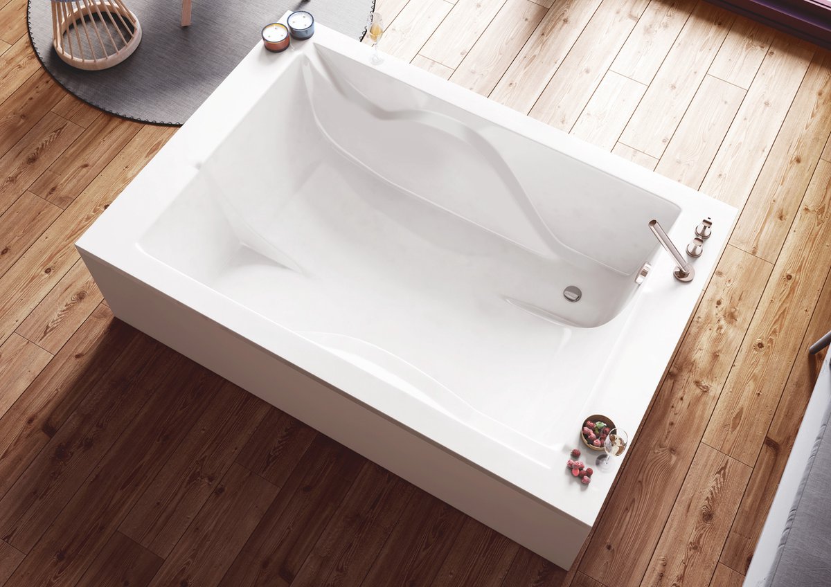 Allibert Confidence Rechthoekig Bad 180x120cm