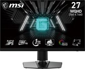 MSI G272QPF E2 - WQHD Gaming Monitor - Rapid IPS - 180Hz - 27 Inch