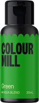 Colour Mill Aqua Blend Voedingskleurstof op Waterbasis - Green - 20 ml