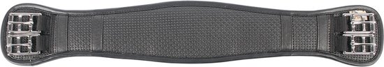 Harry's Horse Sottopancia Per Dressage In Neoprene Liscio – 65 Cm, Fibbie Acciaio Inox, Nero - 4