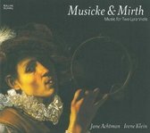 Jan Achtman, Irene Klein - Musicke & Mirth (CD)