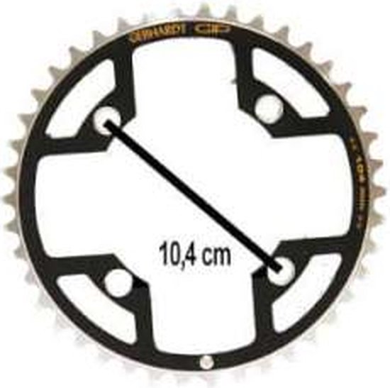 Gebhardt Kettingblad 32t zwart ATB Triple — afbeelding 3