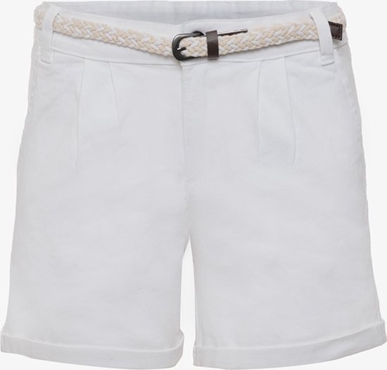 TwoDay dames short wit met riem