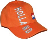 Luxe Baseball pet Holland - verstelbaar - Cap Nederland EK Voetbal festival thema feest party evenement sport
