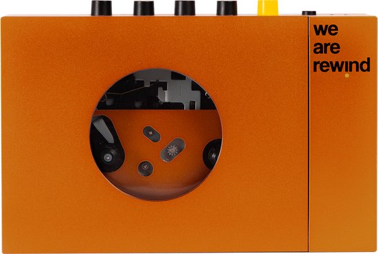 We Are Rewind draagbare cassettespeler met Bluetooth, Serge