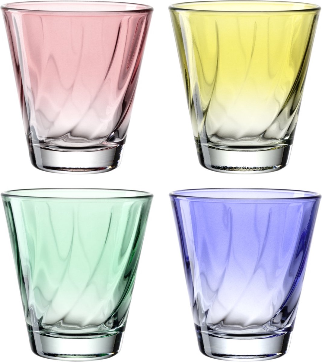 Leonardo drinkglas 215ml assorti TWIST - SET/4