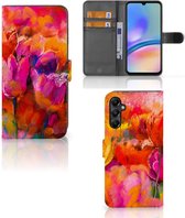 GSM Hoesje Geschikt voor Samsung Galaxy A05s Cover met Tekst Tulips