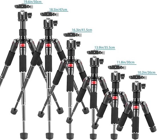 camera statief - camerastatief van aluminium, draagbaar, verbeterd ...