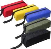 banktas gereedschapstas klein waterdicht/rits multifunctionele canvas tas/kleine mini lege zware tas schroeven spijkers paquete