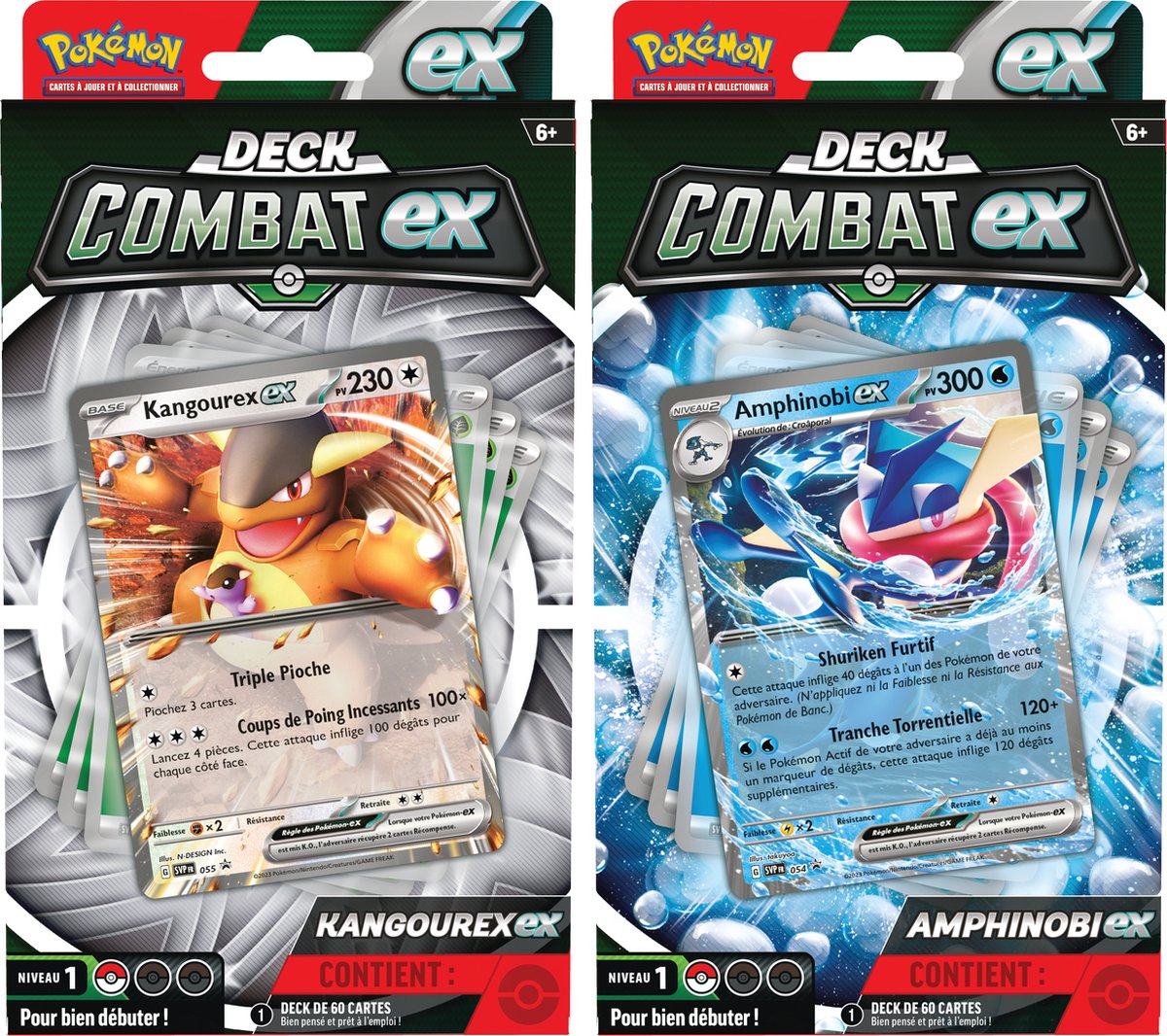 The Pokémon Company Pokémon TCG Kangaskhan ex & Greninja ex Battle Deck (1x random deck)