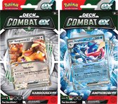 Pokémon JCC : Deck de Combat Kangourex-ex et Amphinobi-ex (1x deck aléatoire)