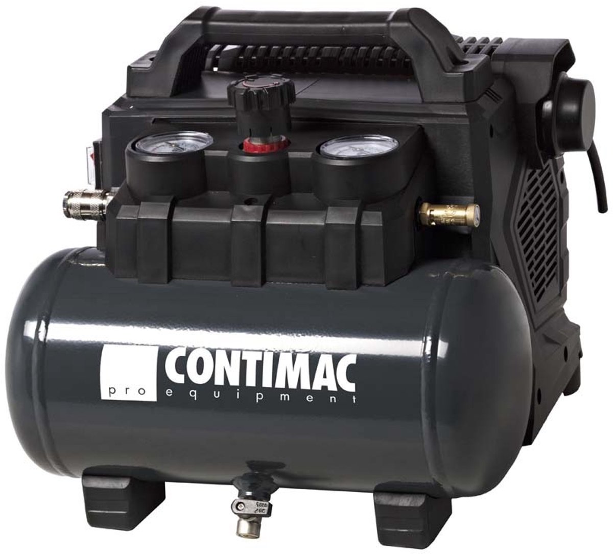 Contimac Compressor olievrij Compact Silent 6ltr-8bar