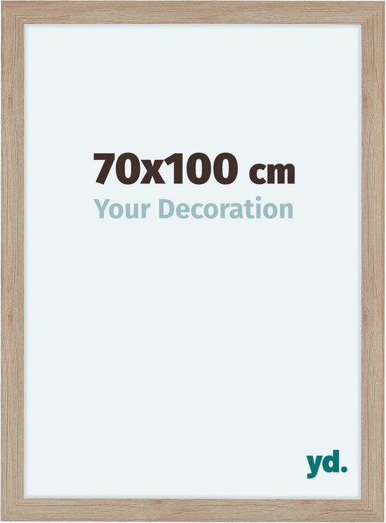 Your Decoration Como MDF Fotolijst - 70x100 cm - Eiken Licht