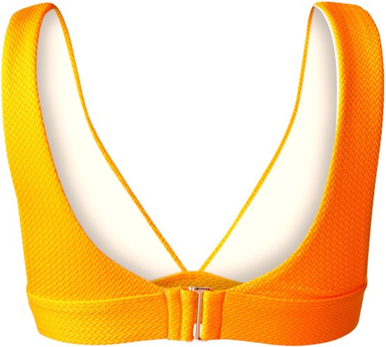 Brunotti Forte-STR Dames Bralette Bikini Top - Mix & Match - Oranje - 34