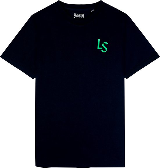 LYLE & SCOTT - Ls logo T-shirt - marineblauw
