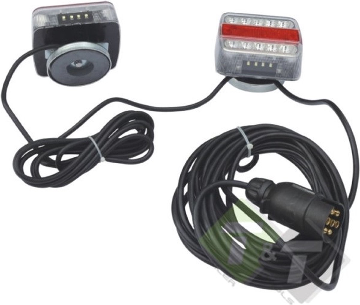 Led verlichtingsset magneet, Verlichting set, Aanhanger verlichting