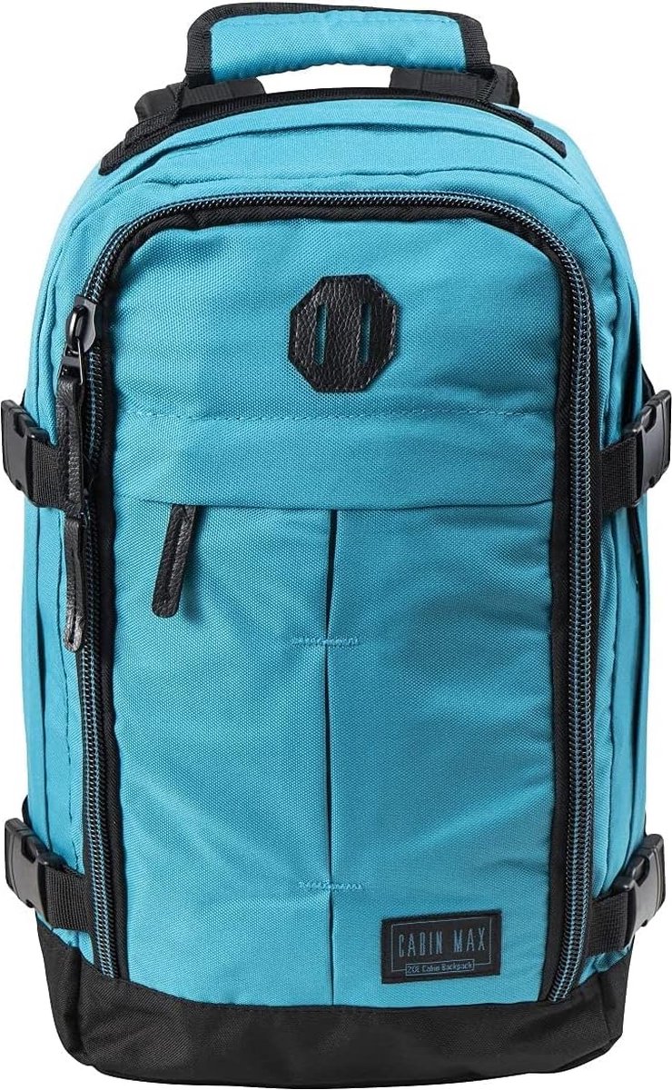 Handbagage 45x36x20 voor Easyjet, 30L Kleine Reisrugzak School Rugzak Werk Laptoprugzak voor Mannen en Vrouwen, Geschikt voor een Laptop van 15.6 Inch, Blauw