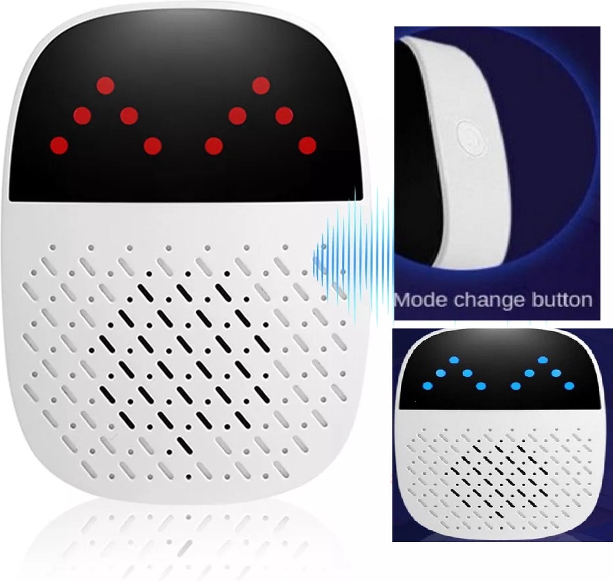 Ai Intelligence - 2 Pack - Muizen Afweermiddelen Ultrasone plug-in - Indoor Muizen Controle Ultrasone Repeller - Ai Ultrasonische Ongedierte Bestrijder - Insecten Bestrijden - Ultrasone Verjager - Pest Repeller - Pest Reject - Muizenverjager