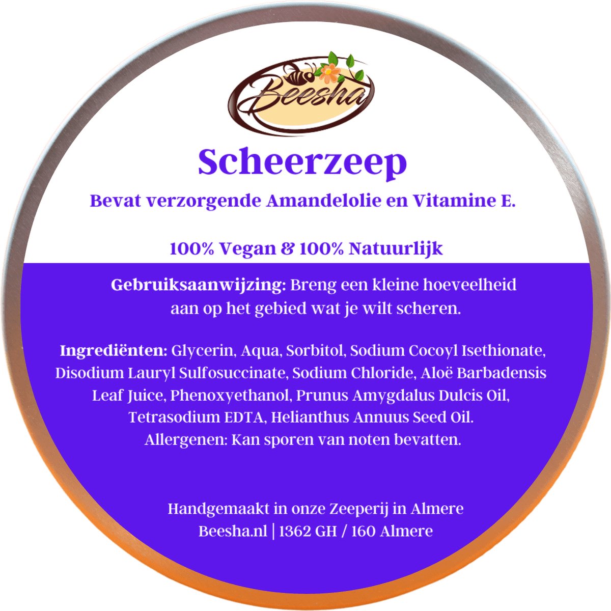 Beesha - Beesha Scheerzeep