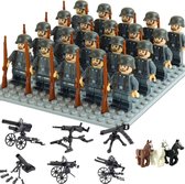 Minifiguren militair Duits WW2 - 20 stuks - met accessoires - voor LEGO