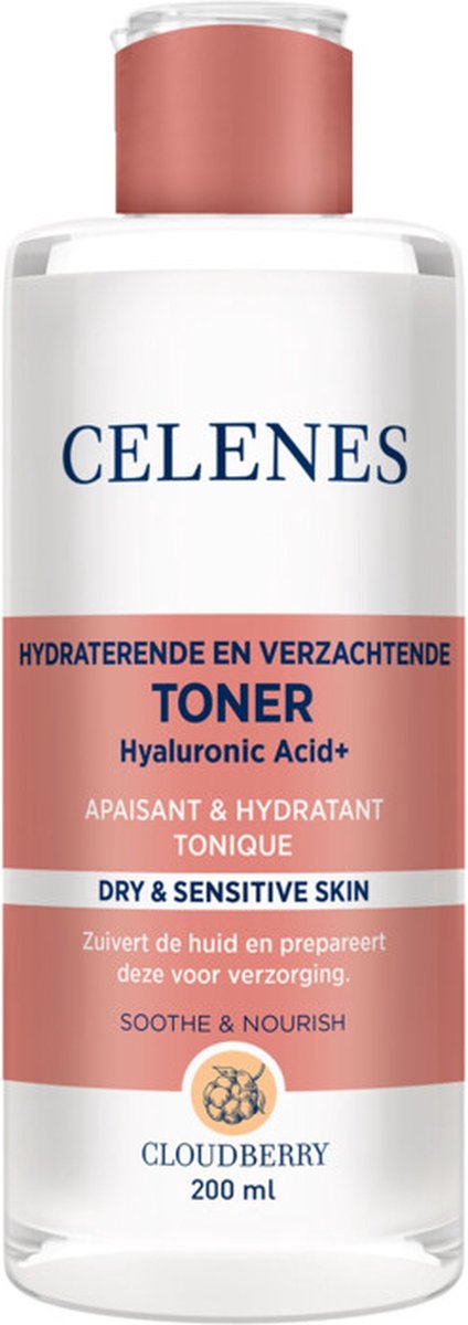 Celenes - Bergbraam Toner - 3 x 200 ml - Voordeelverpakking