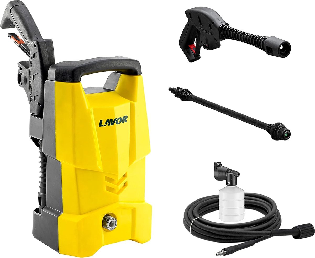 Lavor One 120 Idropulitrice Ad Acqua Fredda 120 Bar 1700W Giallo