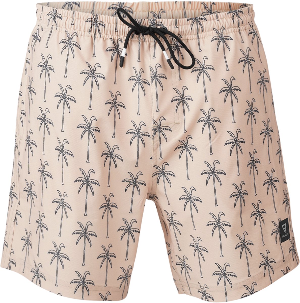 Brunotti Darmin Heren Zwem Short Zwembroek – S Bruin