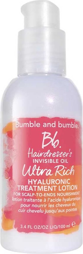 Huile Invisible Coiffeur Bumble And Bumble - 100 Ml - Soin Léger Cheveux - Neuf