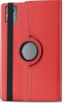 iMoshion Tablet Hoes Geschikt voor Lenovo Tab M11 - iMoshion 360° Draaibare Bookcase - Rood