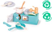 Kitchen Toys avec robinet d'eau et Accessoires de vêtements pour bébé 11 pièces