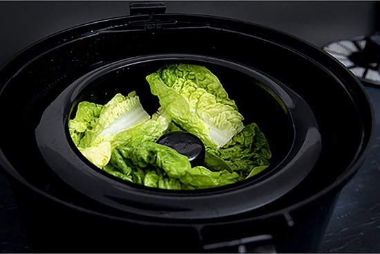 Gastronoma Elektrische Aardappelschiller - 85W - Aardappelschrapmachine met slacentrifuge - 18220001 - Zwart van Gastronoma — afbeelding 2